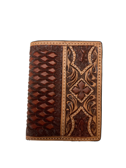 Trifold Wallet w/Carving & Tooling