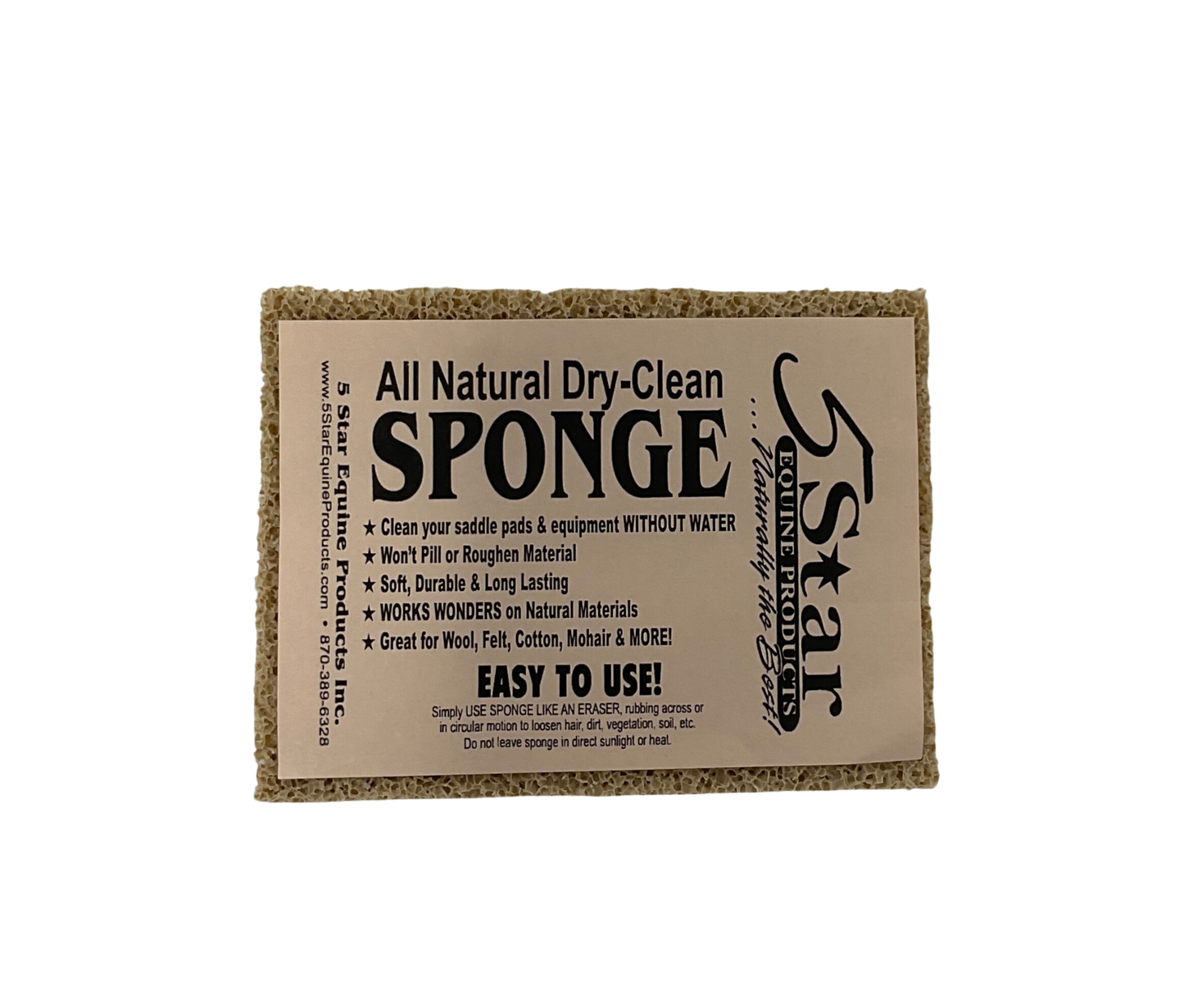 5 Star Dry Cleaning Sponge