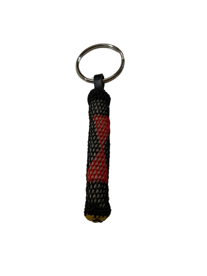 Hitched Horsehair Tube Keychain