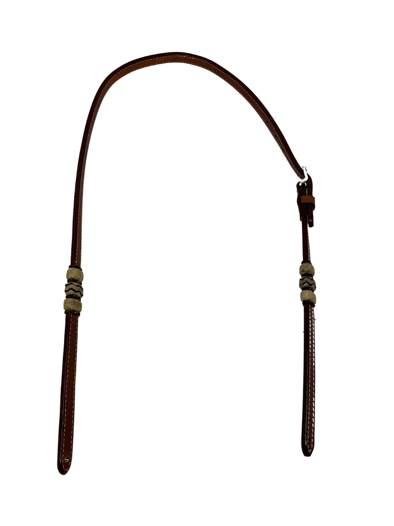 Leather Hanger w/3 Rawhide Buttons