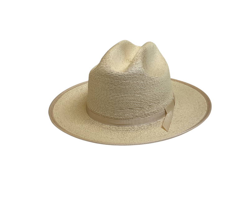 Backroads Mexican Palm Leaf Hat -Natural Edge