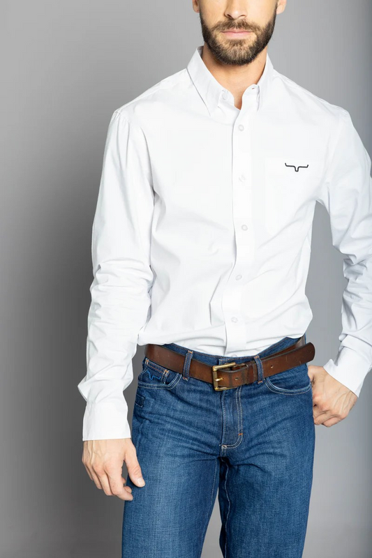 Kimes Dress Shirt- White
