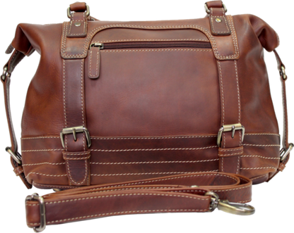 Rugged Earth Leather Tote Purse 2