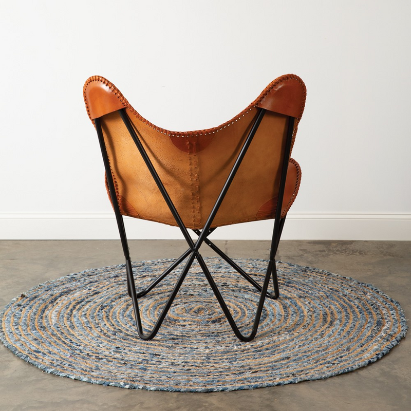 Leather Butterfly Chair