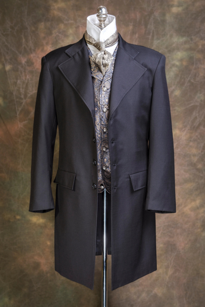 Men's Black Frock