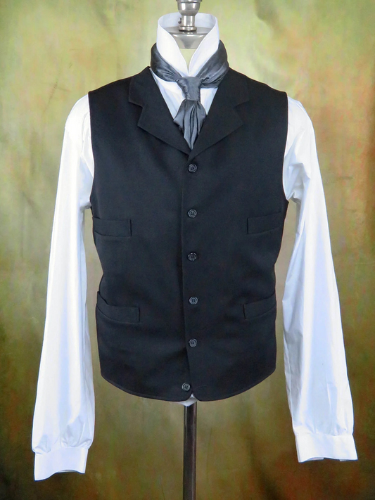 Notch Vest Black