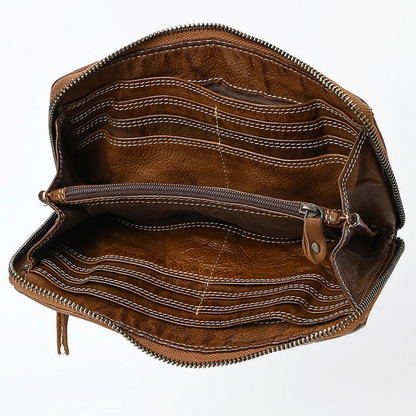 Woven Leather Wallet