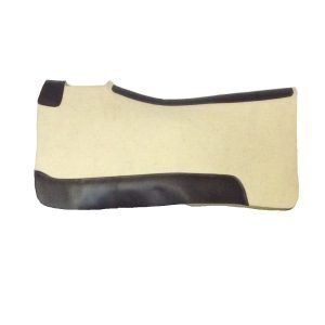 Wool Felt Pad- Plain Wear Leather