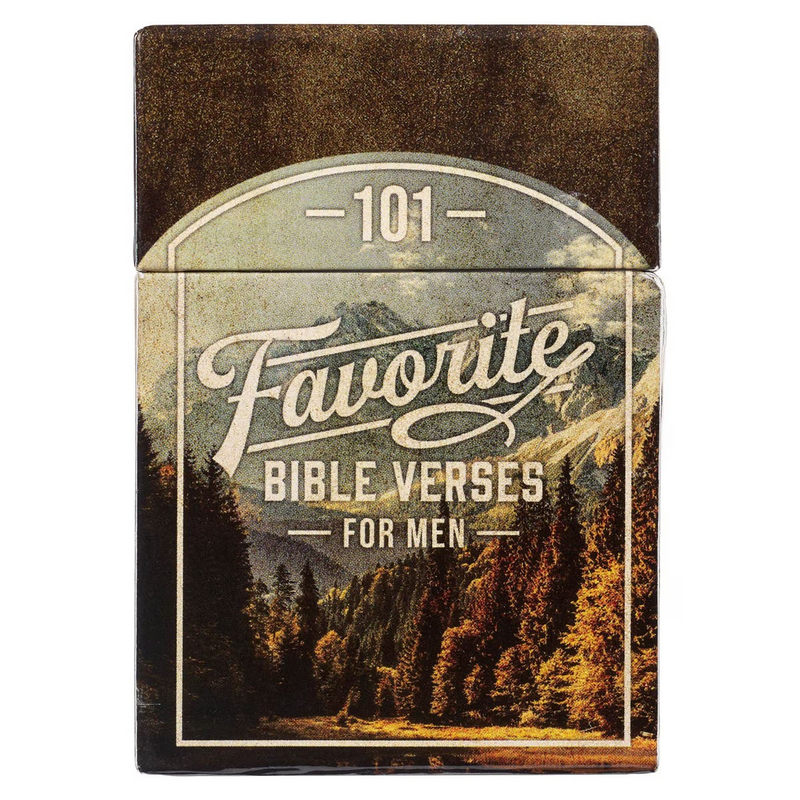 Box of Blessings - Favorite Bible Verses for Men