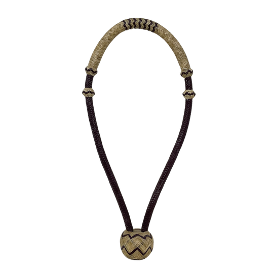 16 Plait Bosalita Latigo w/Accented Rawhide