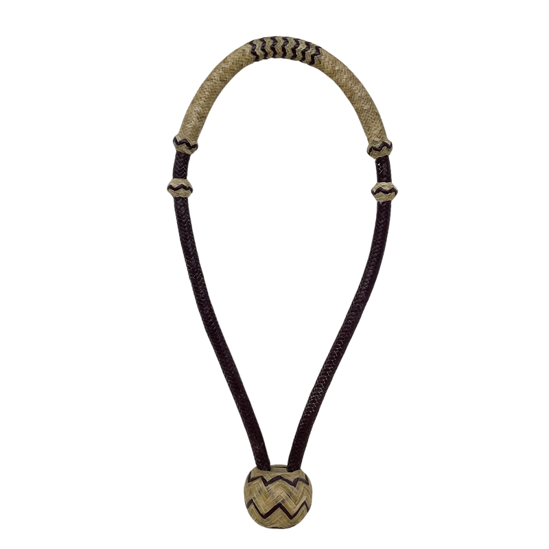 16 Plait Bosalita Latigo w/Accented Rawhide