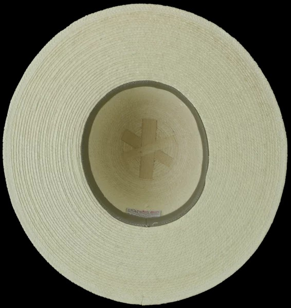 Palm Leaf Hat Unbound Edge 7 1/4