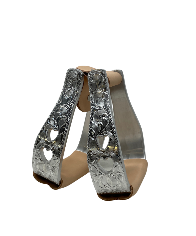 2" Engraved Aluminium Stirrup