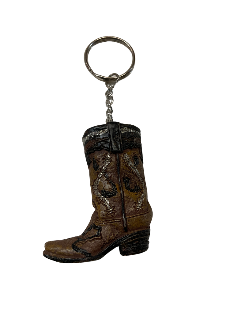 Resin Boot Keychain
