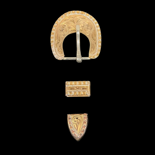 Yuma Berry Buckle Set- Brass