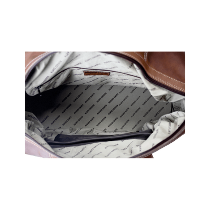 Rugged Earth Leather Duffle Bag