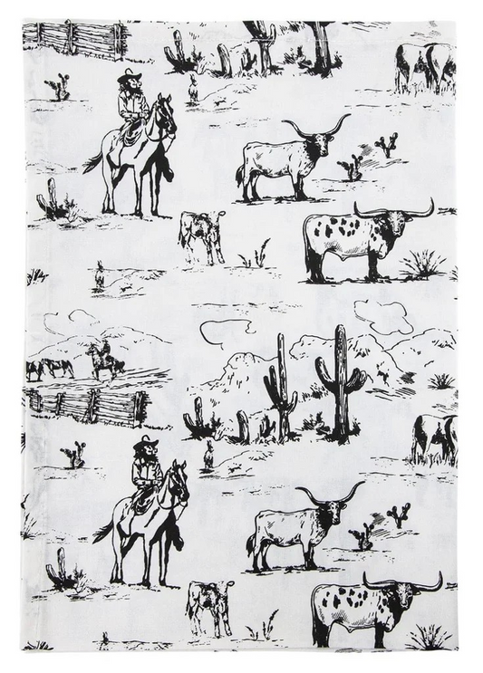 Ranch Life Tea Towel