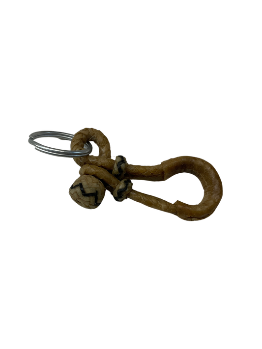 Rawhide Rein Connector Keychain