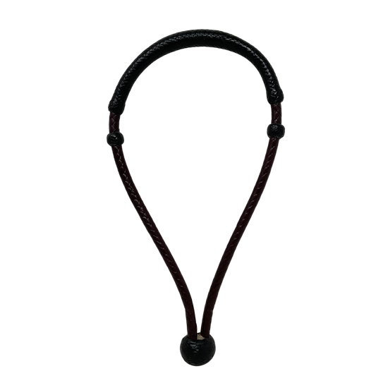 8 Plait Latigo w/Black Leather Bosalita