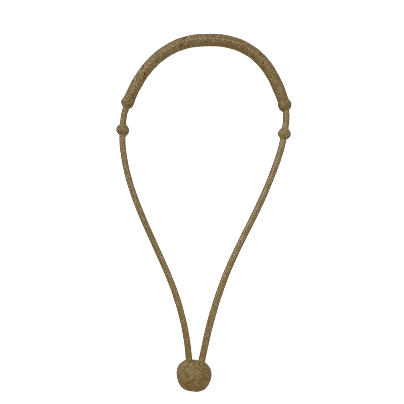 18 Plait 1/4" Rawhide Bosalita