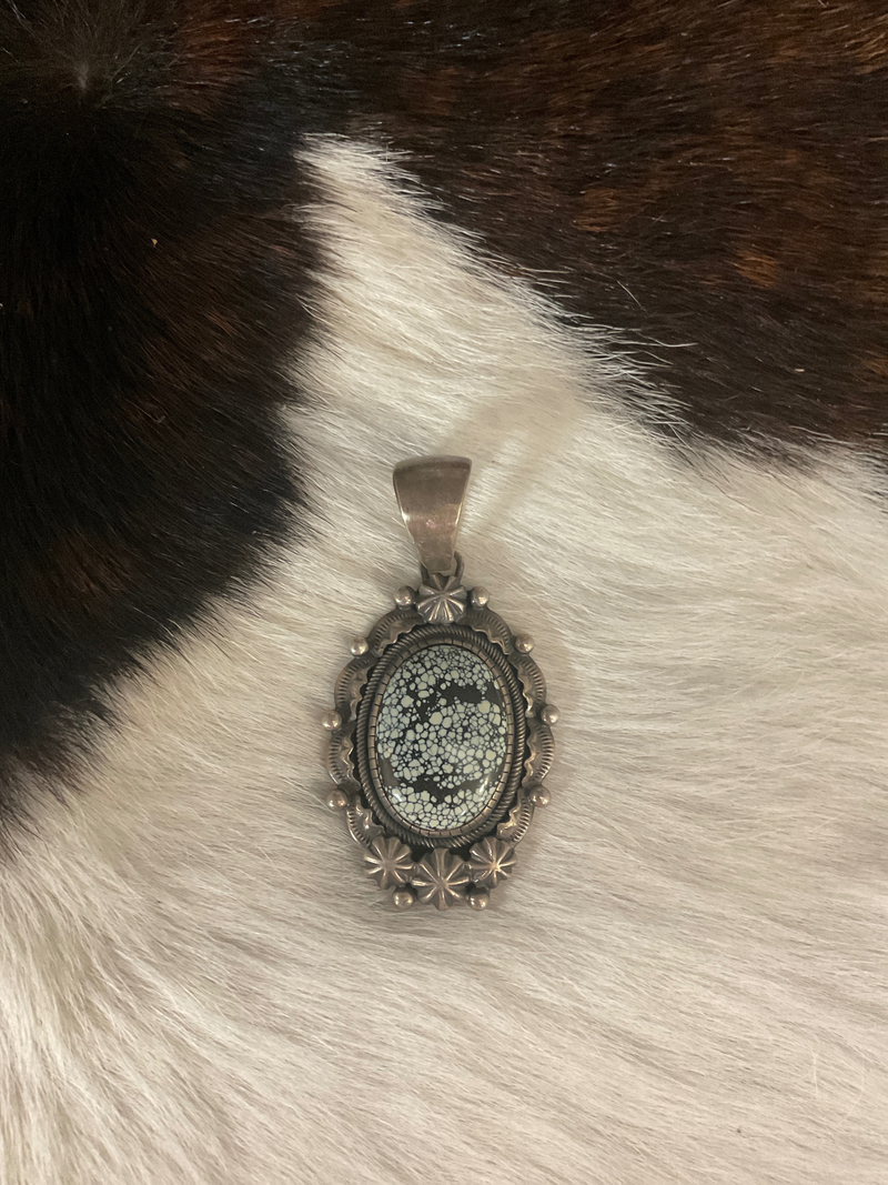 Blackjack Turquoise Pendant