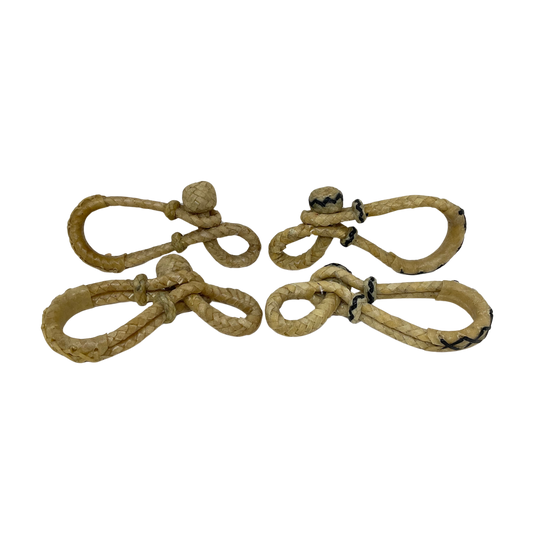 Rein Connectors - Rawhide