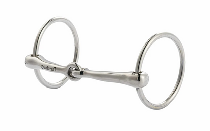 203QC -Stainless Loose Ring Snaffle Bit