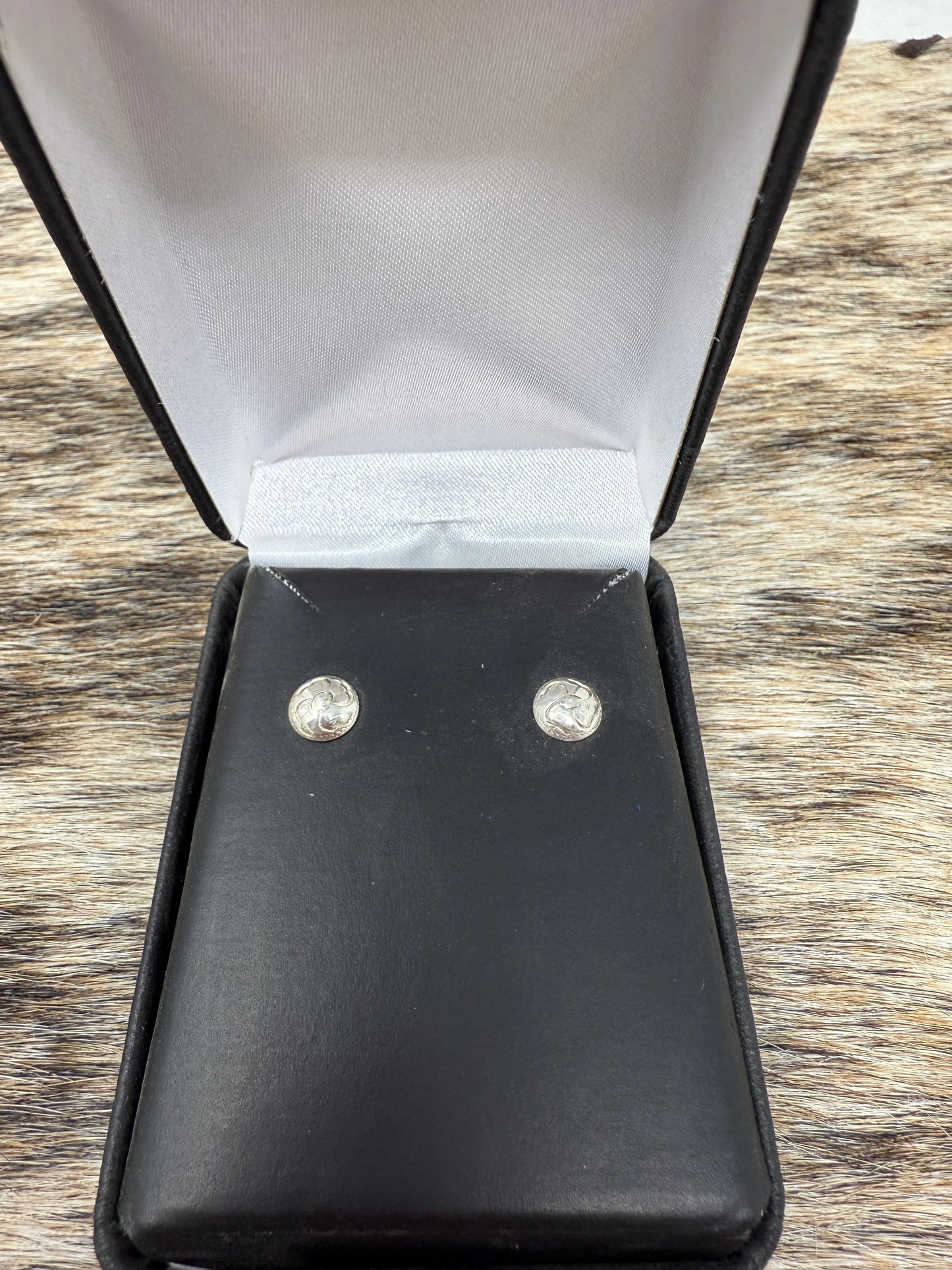 Round Dome Earrings