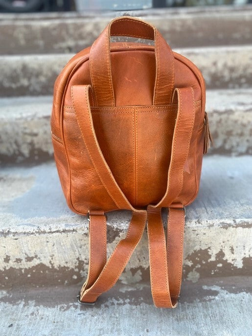 Boot Stitch Backpack-Small