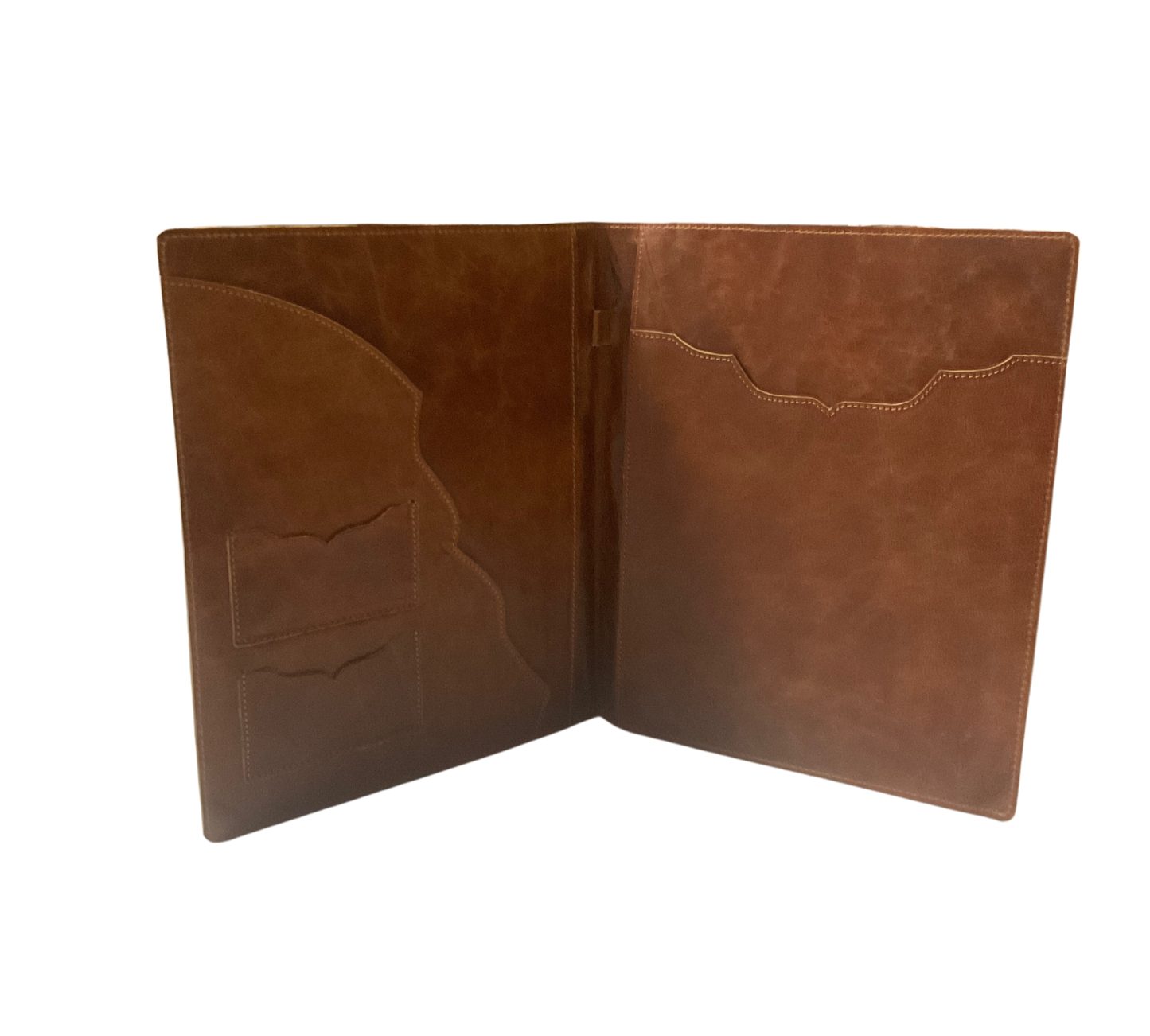 Suede Boot Stitch Notepad Cover