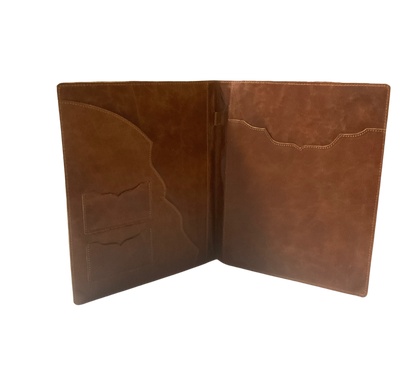 Suede Boot Stitch Notepad Cover