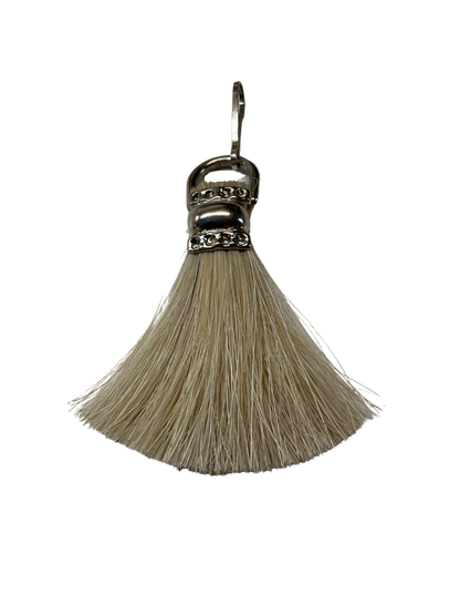 Horsehair Fan Zipper Pull
