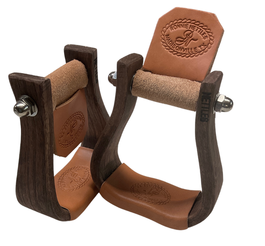 Chisholm Youth Mahogany Stirrups