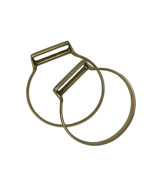 6" Brass Oxbow