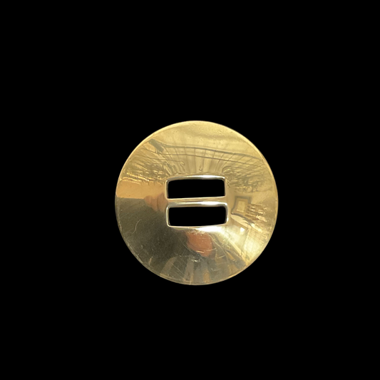 Slotted Concho- Brass