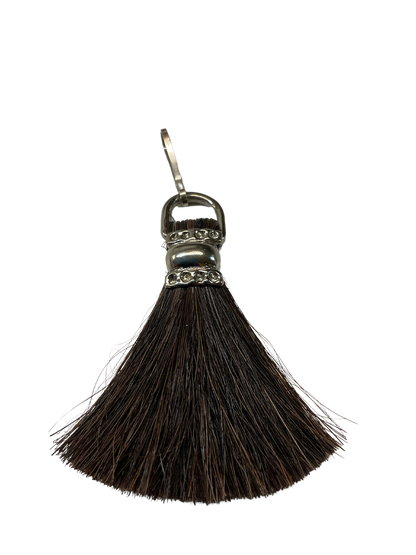 Horsehair Fan Zipper Pull