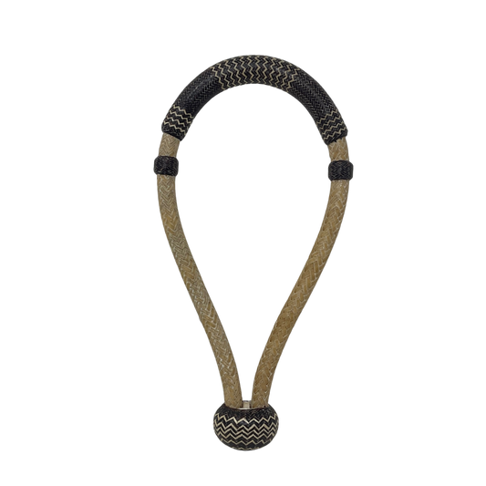 16 Plait Rawhide w/Accented Colored Nose & Heel Bosal