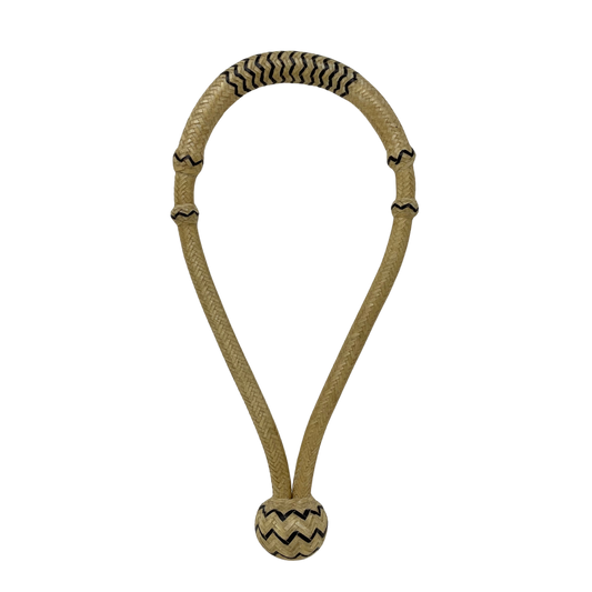 30 Plait 1/2" Rawhide w/Accents Bosal
