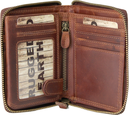 Rugged Earth Full Zipper Wallet