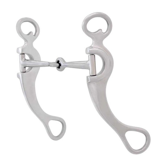 078 - Aluminum Shank Snaffle Bit