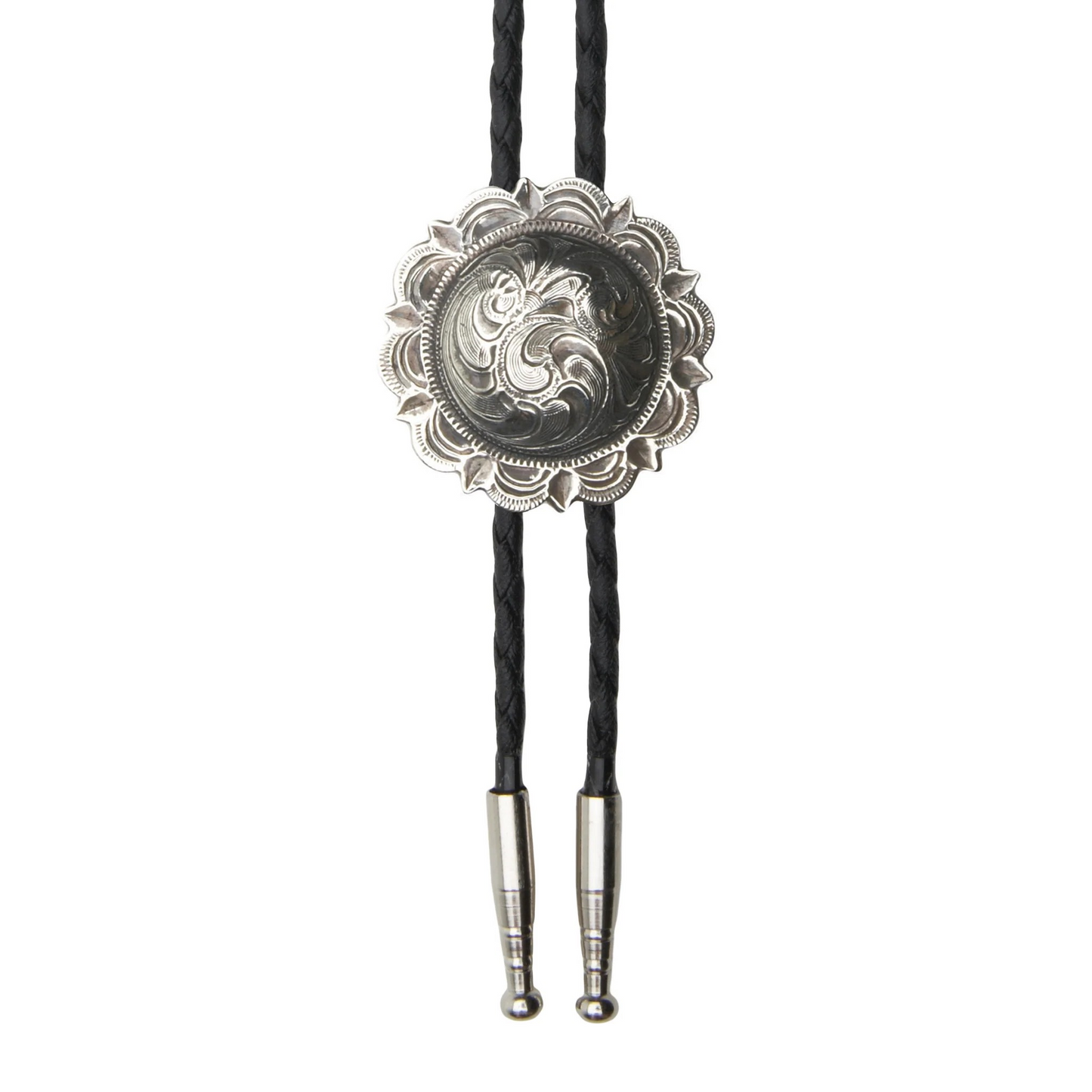 Western Scallop Bolo Tie