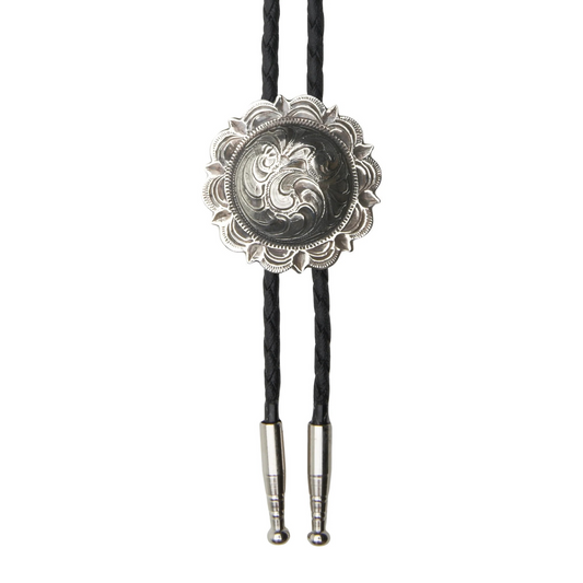 Western Scallop Bolo Tie