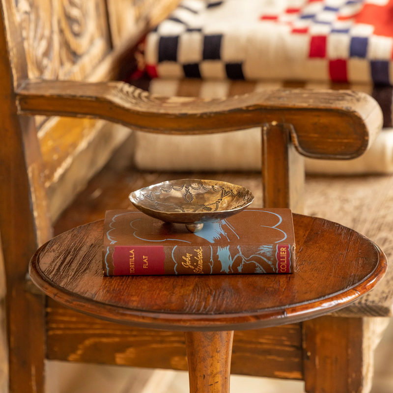 Stamped Round Dish