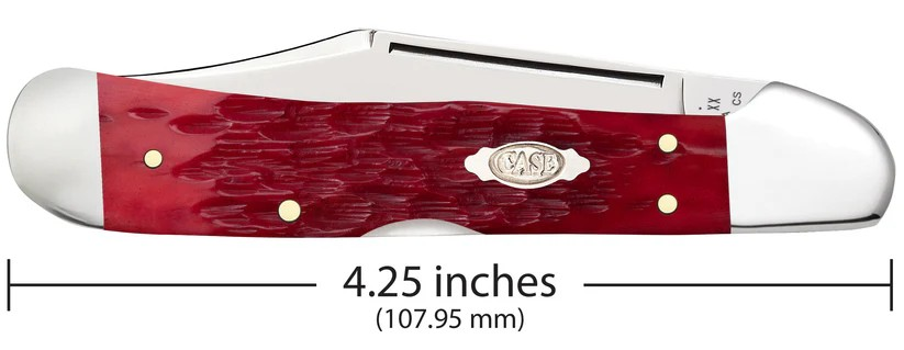 Case Dark Red Bone Copperlock