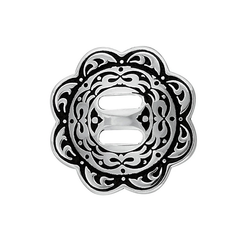 JWP Horseshoe Brand Slotted Concho