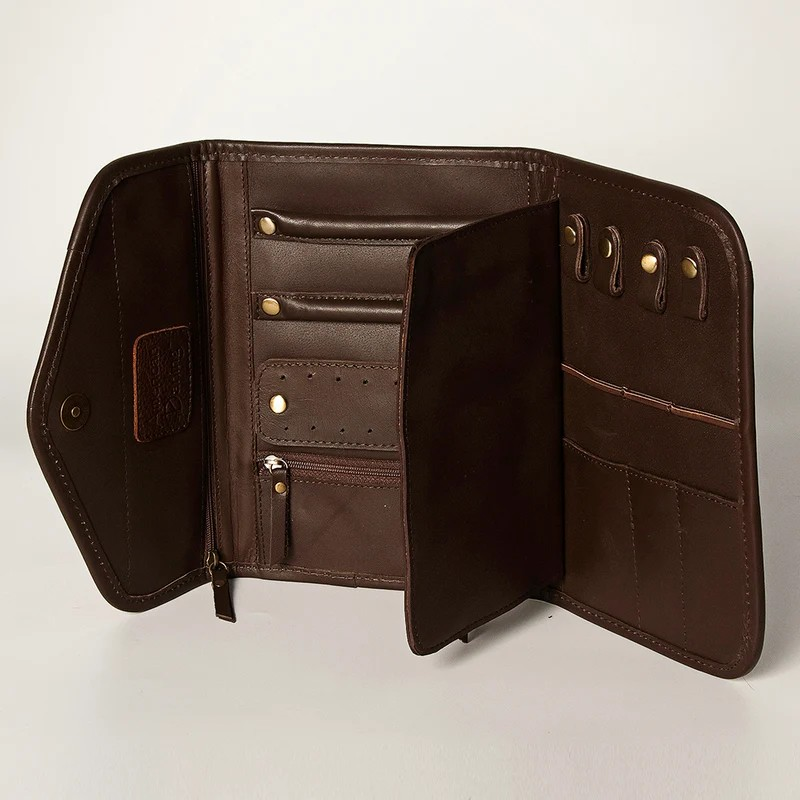 Premium Hair-On Hide Envelope Jewelry Case