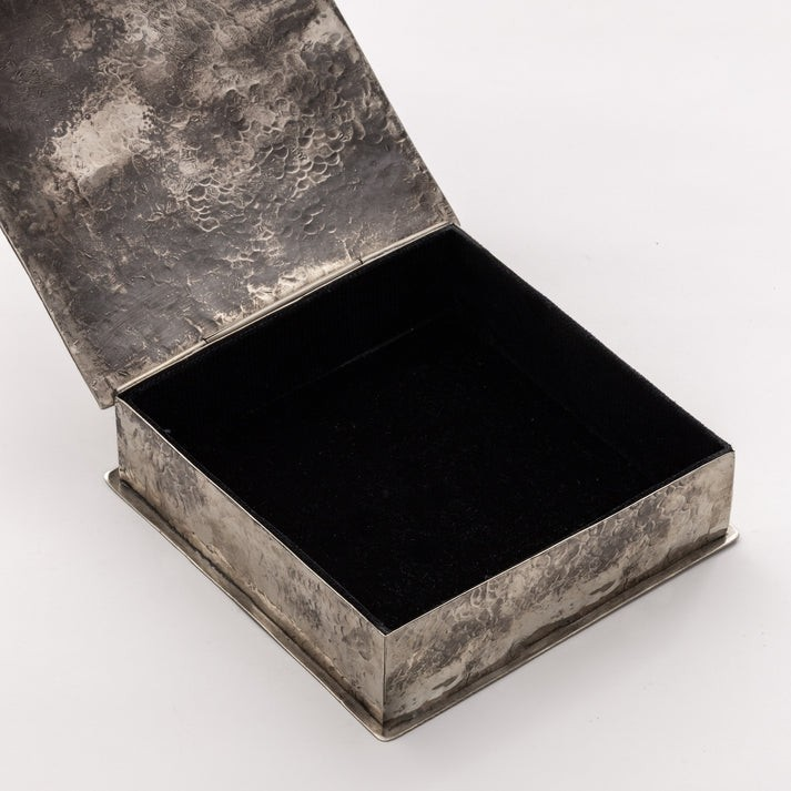 8 X8  Square Box w/Turquoise