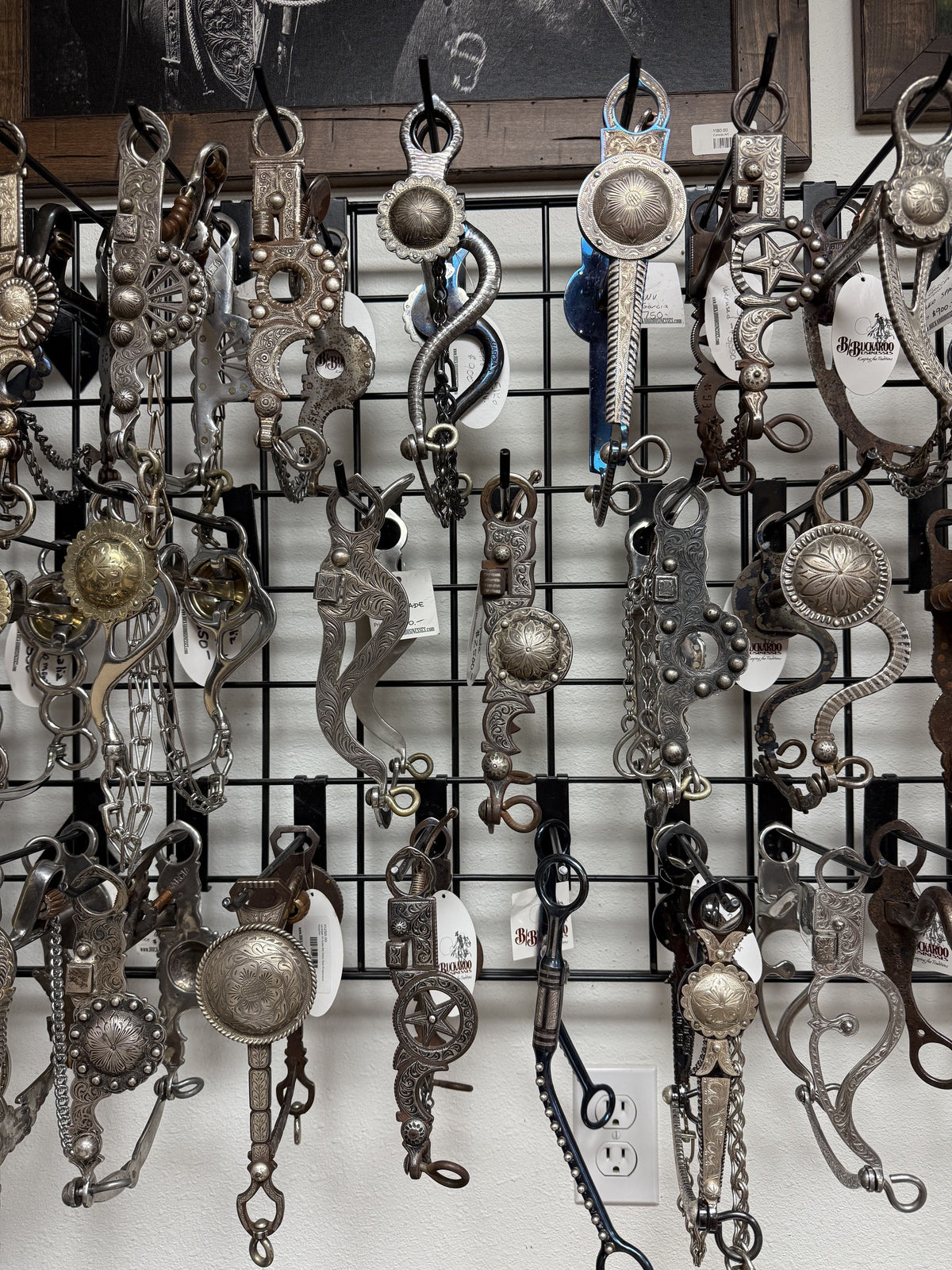 Silver Bit Angus Silver Bits – Heritage Horseman Supply