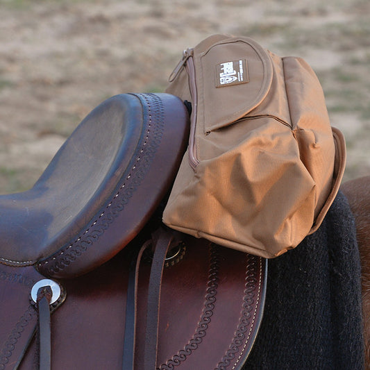 Nylon Cantle Bag w/Jacket Liner