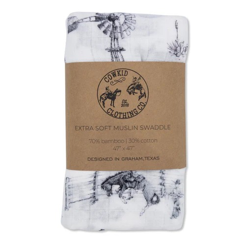 Heaven on Earth Bamboo Muslin Swaddle